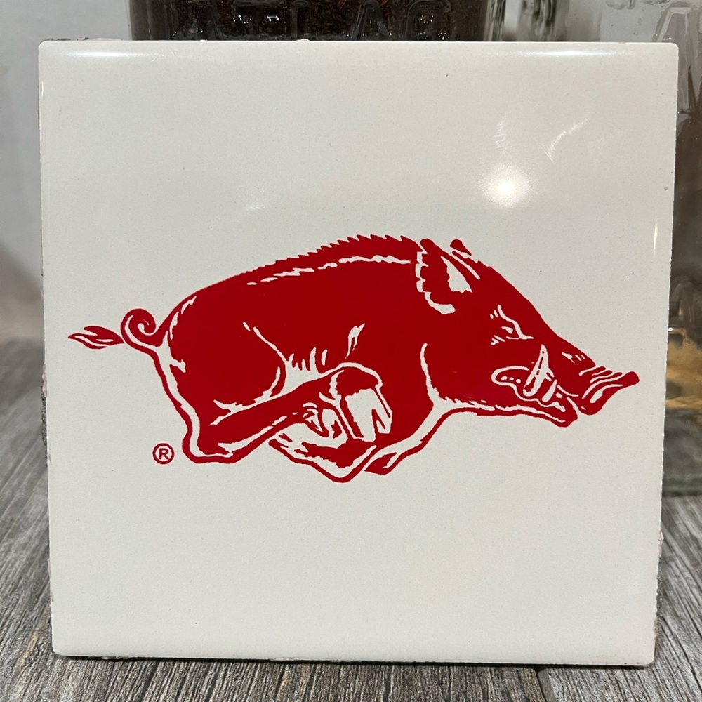 Arkansas Razorback tiles